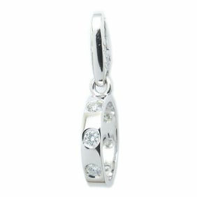 CARTIER Baby Love Charm Pendant with 7 Diamonds in 18K White Gold for Women, 294332