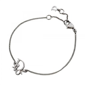 Christian Dior Bracelet Metal Silver Women's