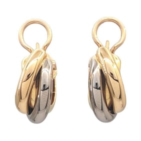 Cartier Trinity Earrings in 18K 750 Yellow Gold, Pink, and White Gold (CR80083231) for Women