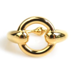 Hermes scarf ring, metal, gold, women's, e60906a
