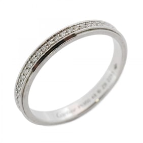 Cartier Ring D'Amour Pt950 Platinum Diamond #48 Women's