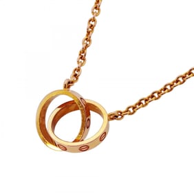 Cartier Baby Love Necklace in 18K Pink Gold for Women