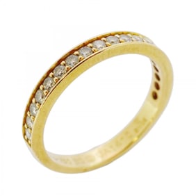 Cartier Half Eternity Ring, 18K Yellow Gold with Diamonds, #50, for Women