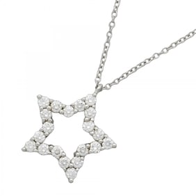 Tiffany Star Necklace in Platinum with Diamonds (Pt950) for Women