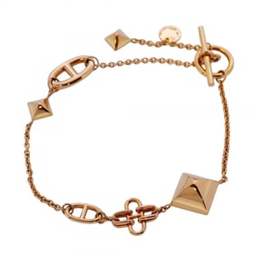 Hermes Chaine d'Ancre Medor Bracelet in 18KPG Pink Gold for Women