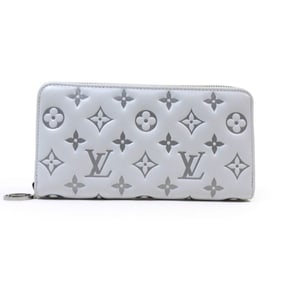 LOUIS VUITTON Monogram Zippy Wallet LV SKI M12154 Lambskin Japan Exclusive