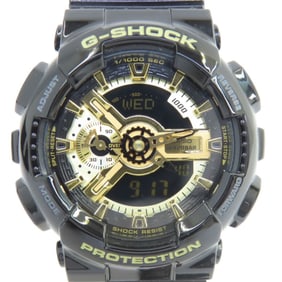 CASIO G-SHOCK Black x Gold Series GA-110GB-1AJF Quartz Watch