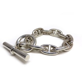 HERMES Chaine d'Ancre GM Bracelet, SV925 and Ag925, 11 links