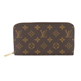 Louis Vuitton Monogram Zippy Wallet, Round Long Fuchsia, M41895, Gold Hardware, RFID Wallet