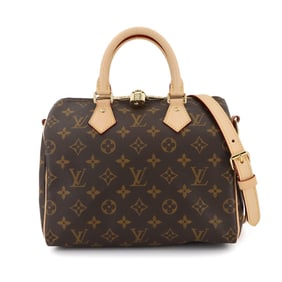 Louis Vuitton Monogram Speedy Bandouliere 25 2-way Hand/Shoulder Bag Brown M41113 RFID