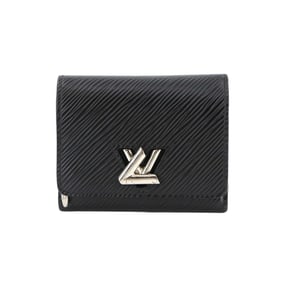 Louis Vuitton Epi Twist Compact XS Tri-fold Wallet in Leather, Noir, M63322