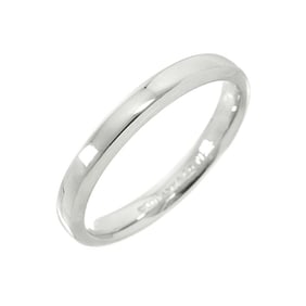 Tiffany & Co. Forever Ring, size 16, 3mm wide, platinum.