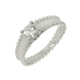Van Cleef & Arpels Estelle Diamond 0.30ct D/VVS2/3EX #45 Platinum VCA Ring