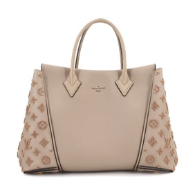Louis Vuitton Monogram Veau Cashmere Tote W PM Bag, Leather, Galle, M94483, Gold Hardware