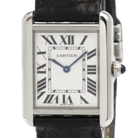 Cartier Tank Solo Quartz Stainless Steel Women's Dress/Formal W5200005