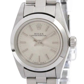 ROLEX Oyster Perpetual 67180 U Serial Automatic Ladies Watch Polished
