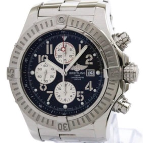 BREITLING Super Avenger Chronograph Automatic Watch A13370 Polished