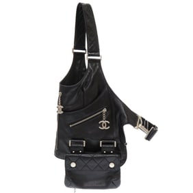 Chanel Jacket Bag, Lambskin, Black Matelasse, No. 8, Coco Mark, Body 0031, CHANEL