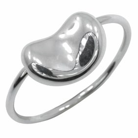 Tiffany & Co. Bean Ring, Size 8, Elsa Peretti, 925 Sterling Silver, Approx. 2.5g, Women's