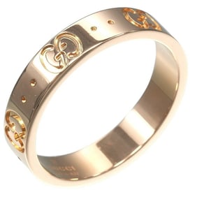 Gucci Icon Ring, size 10.5, 18K Pink Gold, approximately 3.6g