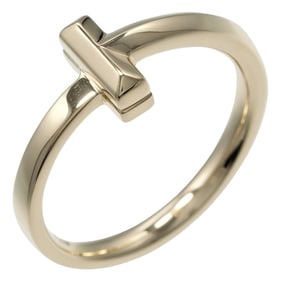 Tiffany T-One ring, size 8, 18KYG yellow gold, approximately 3.77g