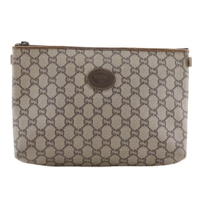 Gucci Old GG Plus Brown A5 Second Bag Pouch, Unisex