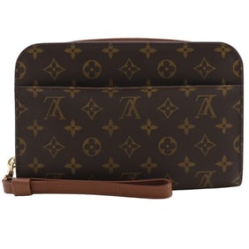 Louis Vuitton Orsay Second Bag M51790 Monogram Canvas 1999 Brown AR0929 Men's