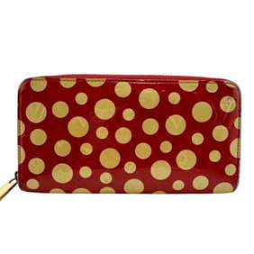 LOUIS VUITTON Louis Vuitton Zippy Wallet M91572, a Yayoi Kusama collaboration round dot infinity