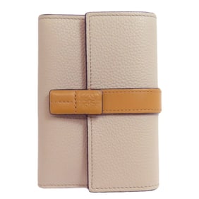 LOEWE Vertical Wallet Small Bifold in Calfskin Leather for Women