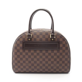 Louis Vuitton Nolita Handbag, PVC-Coated Canvas and Leather Damier, Women's, Brown, N41455