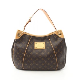 Louis Vuitton Galliera PM Shoulder Bag, PVC-Coated Canvas and Leather, Monogram, Women's, Brown,