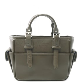 Burberry handbag, leather, women's, brown
