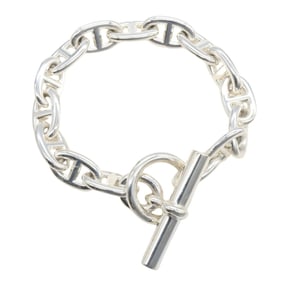 Hermes Hermès Chaine d'Ancre MM 15-link bracelet in 925 silver for women.