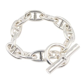 Hermes Hermès Chaine d'Ancre GM 11-link bracelet in 925 silver for women.