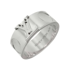 Louis Vuitton Large Empreinte #58 Ring in 18K White Gold (750)