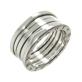 BVLGARI B-ZERO1 4-Band #59 Ring in 18K White Gold (750)