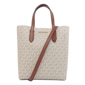 Michael Kors MK Signature Handbag PVC Women's