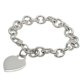Tiffany Return to Heart Tag Bracelet in Silver for Women, TIFFANY & Co.