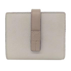 LOEWE Compact Zip Wallet, Bifold Wallet in Calfskin Leather, Women's