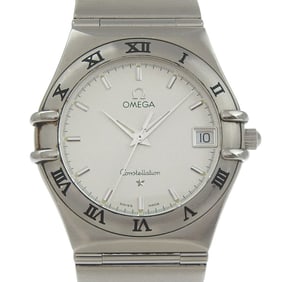 OMEGA Constellation Watch, cal. 1532, 1512.30, Stainless Steel, Quartz, Analog Display, White Dial,
