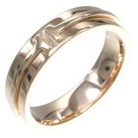 Tiffany & Co. T Wide Ring, size 17.5, 18K pink gold, approximately 9.27g