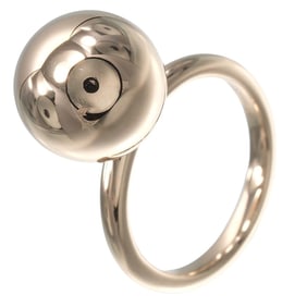 Tiffany & Co. Ring Hardware Ball Ring, size 9, 18K Pink Gold, approximately 7g