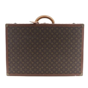 Louis Vuitton Alzer 65 Trunk M21227, Monogram Canvas, Brown, with Snap Lock, Unisex
