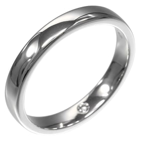 Chaumet Eternal de Ring, Ruban, 3.5mm Band, Size 17.5, Platinum, Diamond, Approx. 6.2g