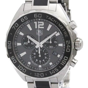 TAG HEUER Formula 1 Chronograph Steel Quartz Watch CAZ1111 Polished