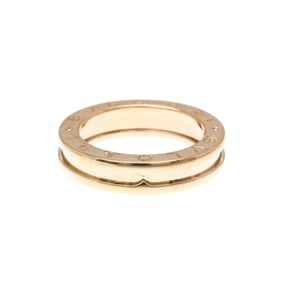 Bvlgari B.zero1 Pink Gold (18K) Fashion No Stone Band Ring Pink Gold