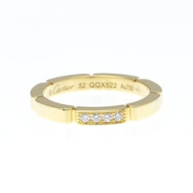 Cartier Maillon Panthère Ring 4P Diamond Yellow Gold (18K) Fashion Diamond Band Ring Gold