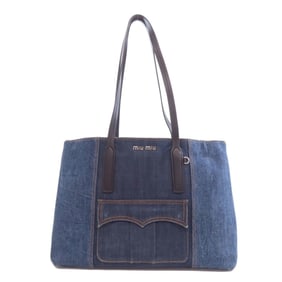 Miu Miu Miu denim tote bag for women MIUMIU