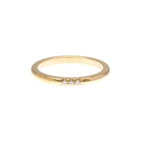 Tiffany Forever Ring 3P Diamond Pink Gold (18K) Fashion Diamond Band Ring Pink Gold