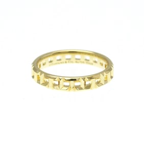 Tiffany T True Narrow Ring Yellow Gold (18K) Fashion No Stone Band Ring Gold